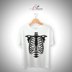 T-Shirt Halloween unisex Scheletro regalo festa horror party festa streghe
