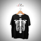 T-Shirt Halloween unisex Scheletro regalo festa horror party festa streghe