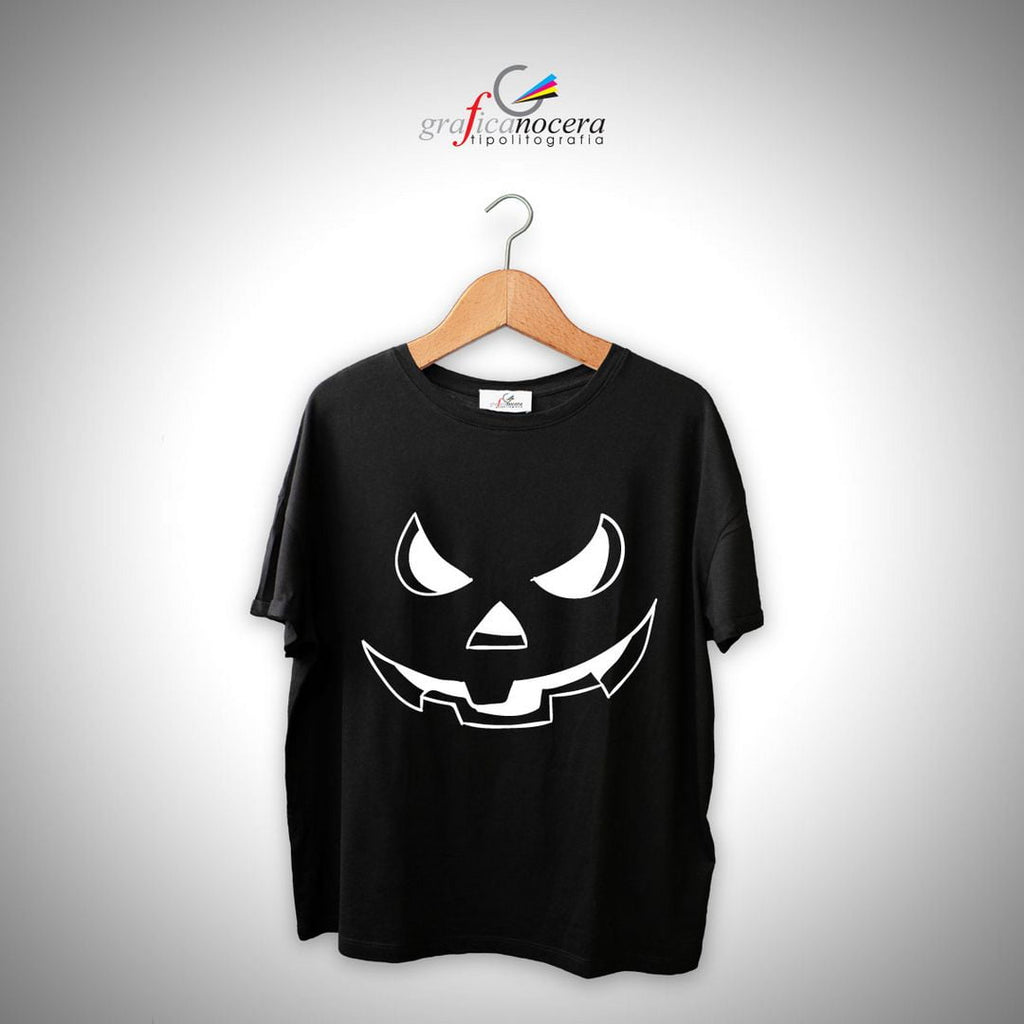 T-Shirt Zucca Stilizzata ideale per Halloween
