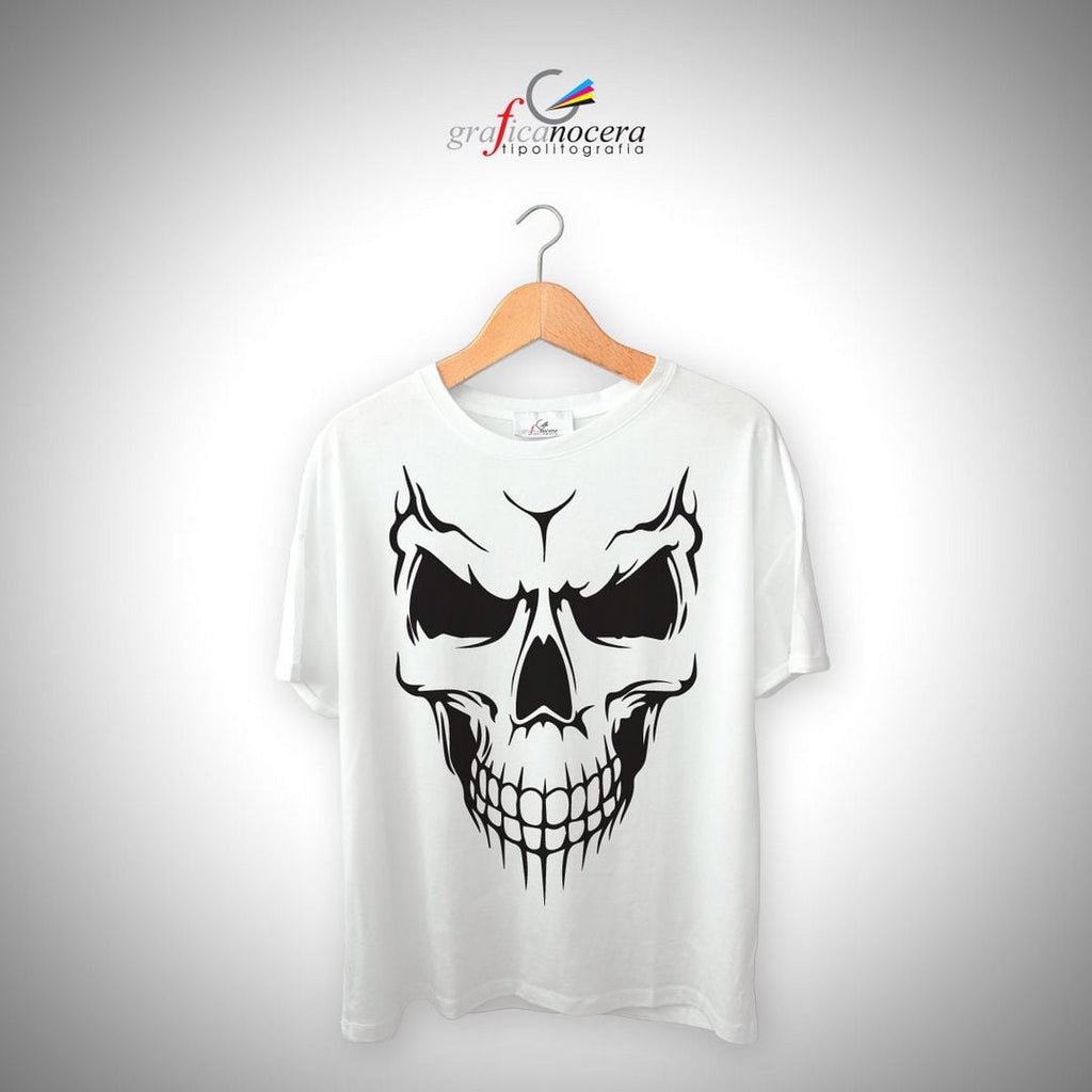 T-Shirt Scheletro Stilizzato ideale per Halloween