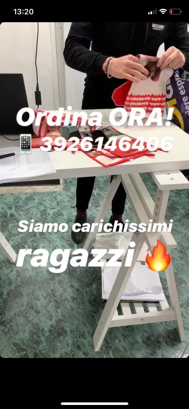 Calza per la Befana personalizzata con foto e/o frase 70cm