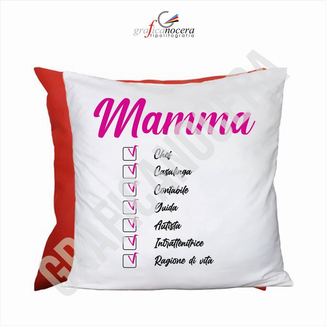 Cuscino Quadrato Festa della Mamma premio Miglior Mamma idea regalo