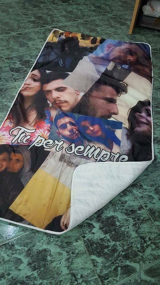 Piumino personalizzato con Foto Frase Immagini