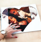 Puzzle a Forma di Cuore A3 Personalizzato con Foto idea regalo