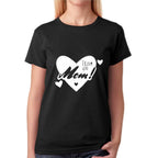 T-shirt I LOVE YOU MOM idea regalo Festa della Mamma
