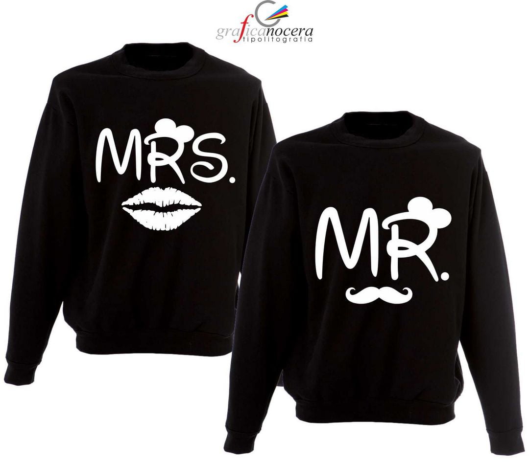 Coppia felpe Mr/Mrs