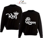 Coppia felpe King/Queen