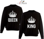 Coppia felpe King/Queen