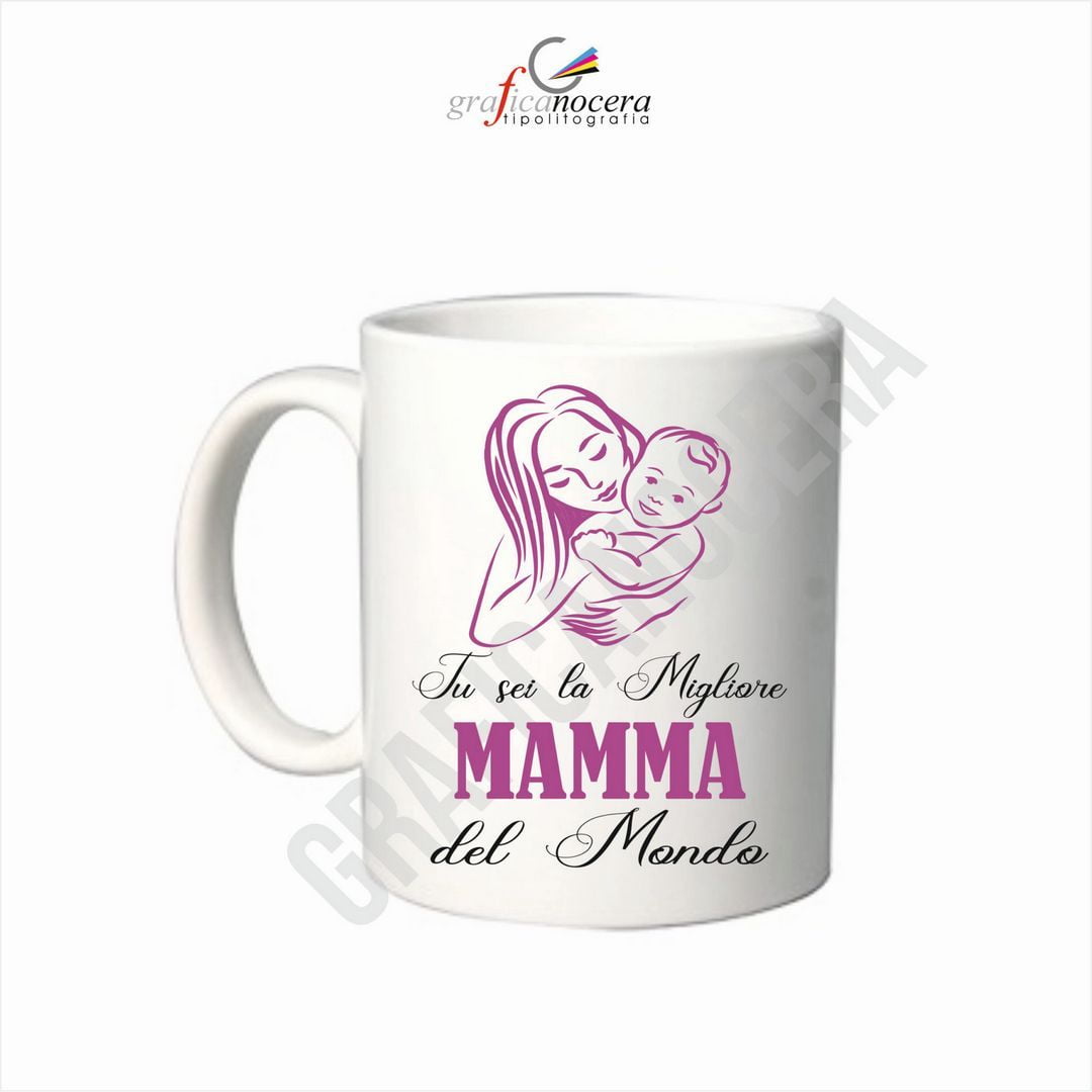Tazza Festa della Mamma Migliore al Mondo idea regalo