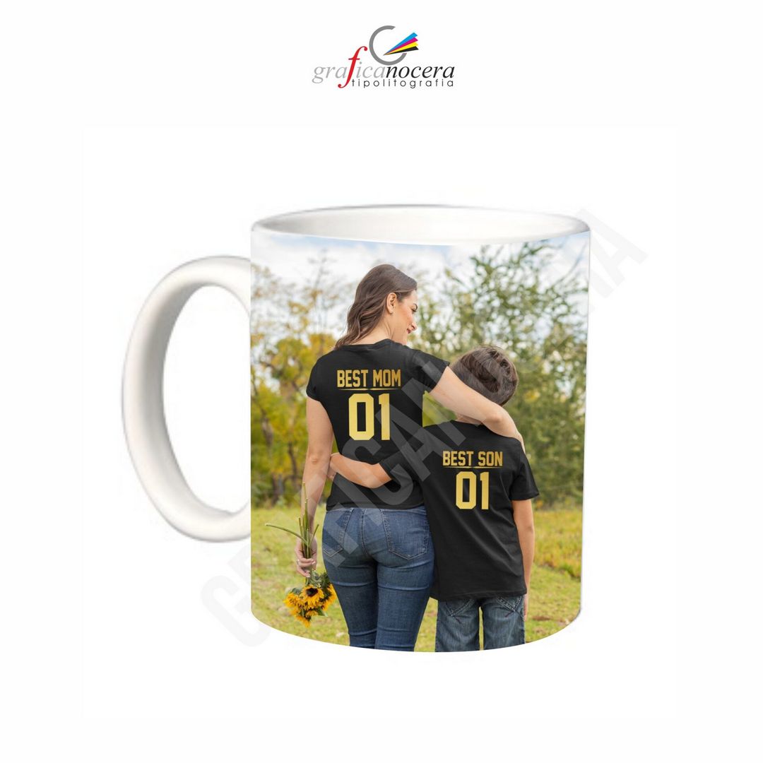 Tazza Festa della Mamma con FOTO PERSONALIZZATA idea regalo