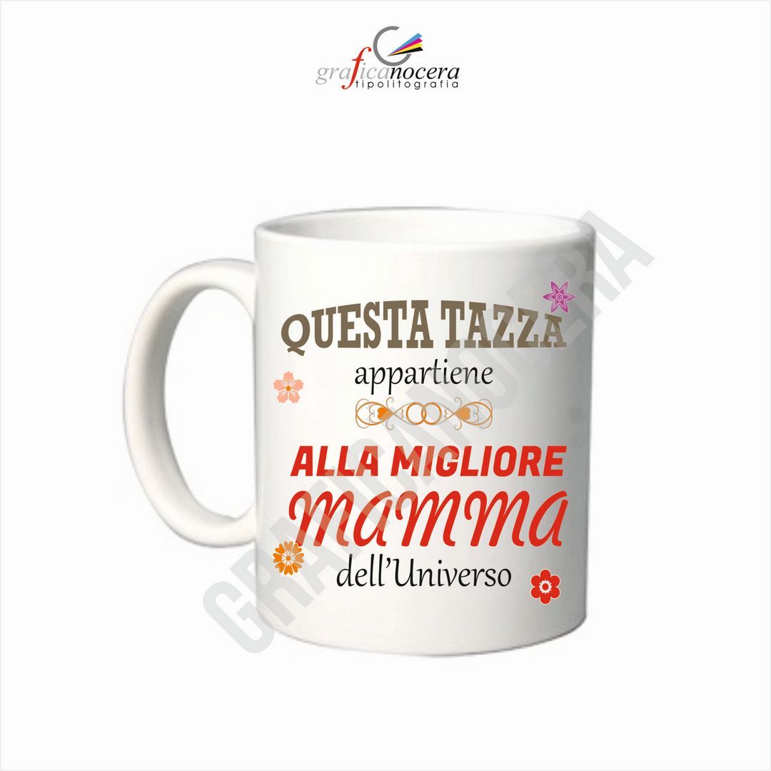 Tazza Festa della Mamma Migliore Mamma dell'Universo idea regalo