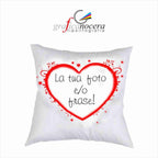 Cuscino Quadrato 40cm X 40cm con Foto Personalizzata