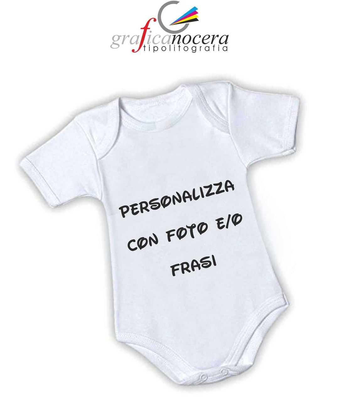 Body Neonato Personalizzato con foto e/o frase #3