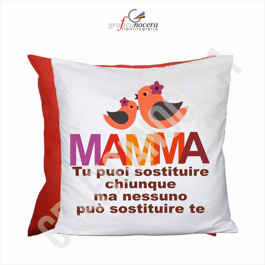 Cuscino Quadrato Festa della Mamma Sei Unica idea regalo