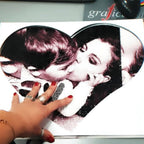 Puzzle a Forma di Cuore A3 Personalizzato con Foto idea regalo