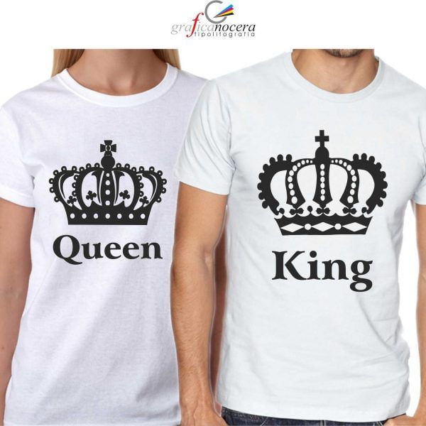 Coppia shirt king/queen