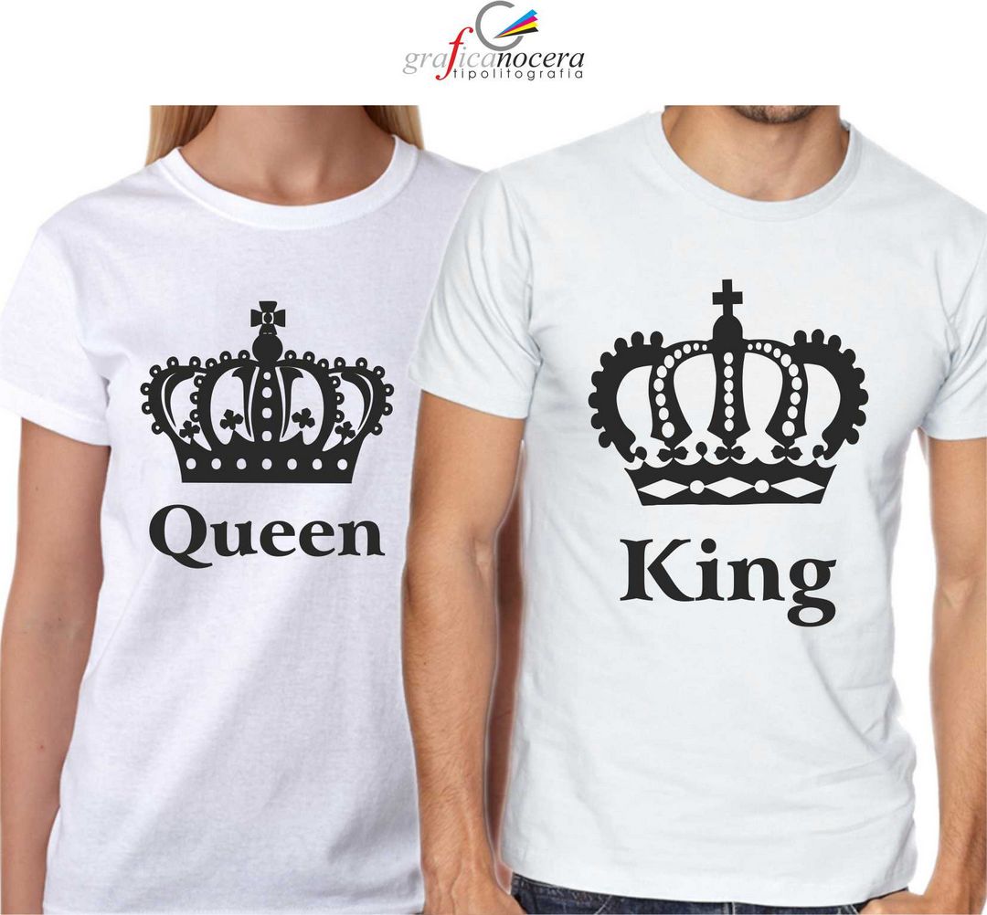 Coppia shirt king/queen