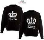 Coppia felpe King/Queen