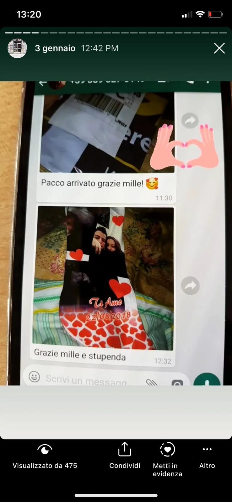 Calza per la Befana personalizzata con foto e/o frase 70cm