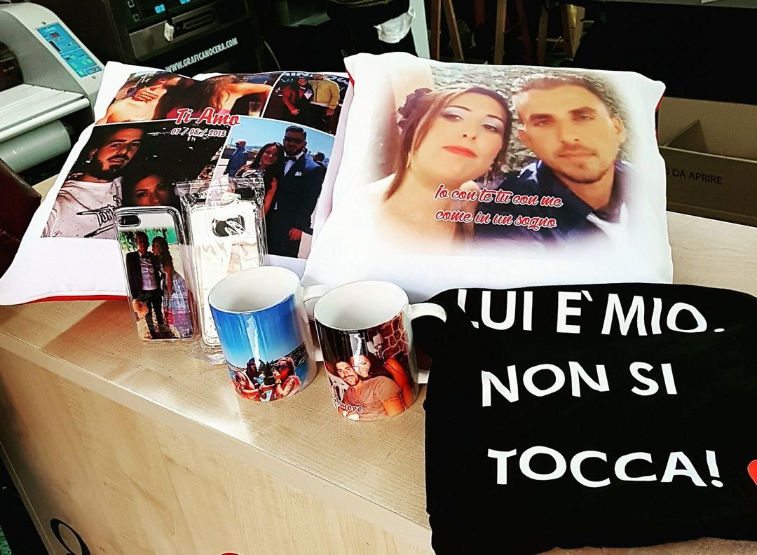 Coppia tazze personalizzate con scritta e/o foto