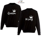 Coppia felpe King/Queen