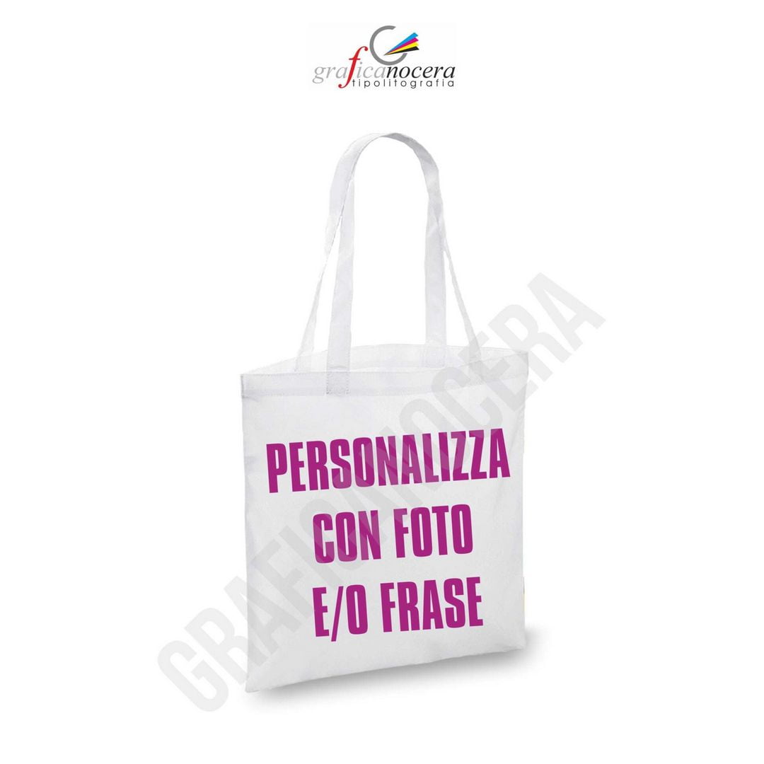 Borsa BAG Festa della Mamma con Foto Personalizzata e/o Frase shopper spesa idea regalo