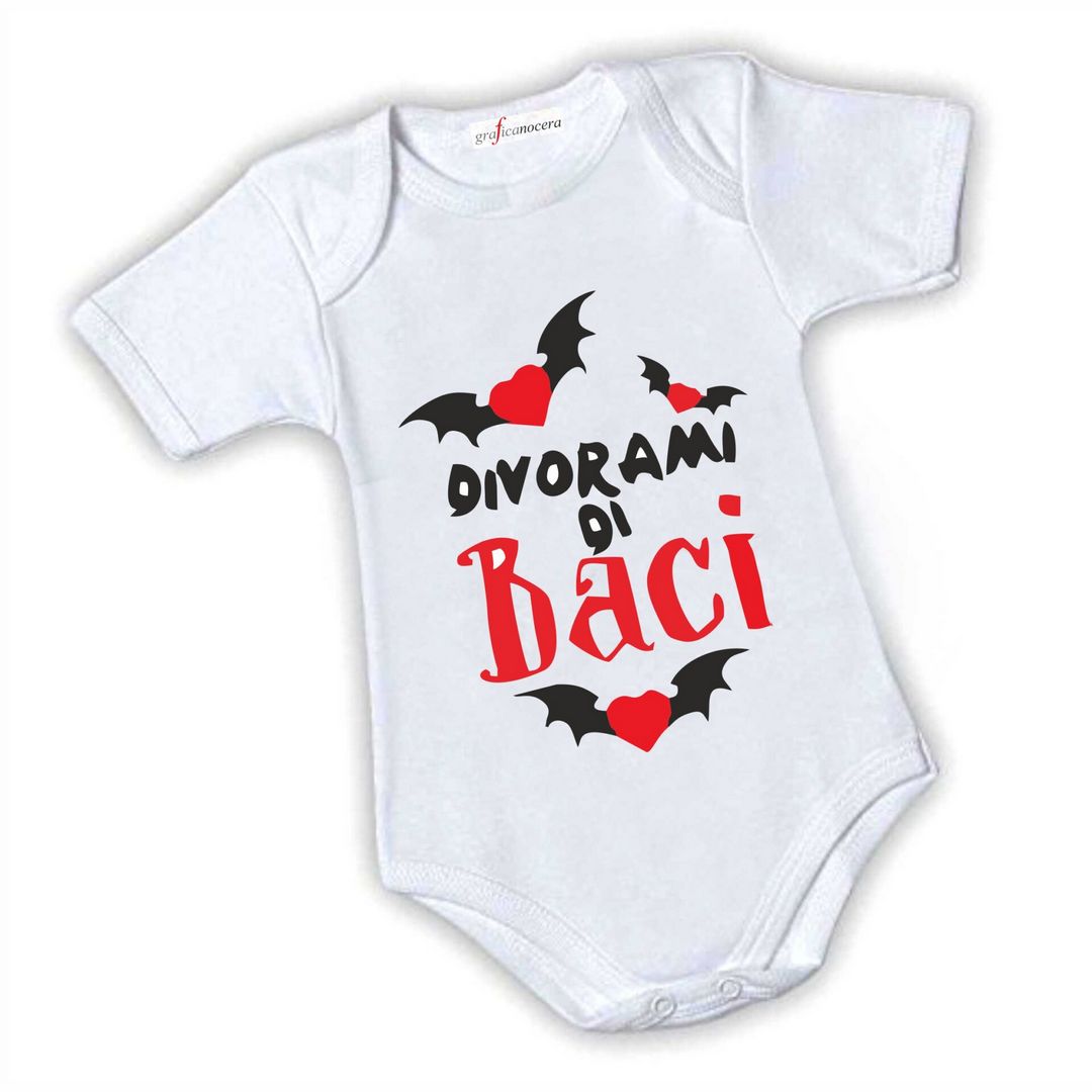 Body Bodino Divorami di Baci Halloween