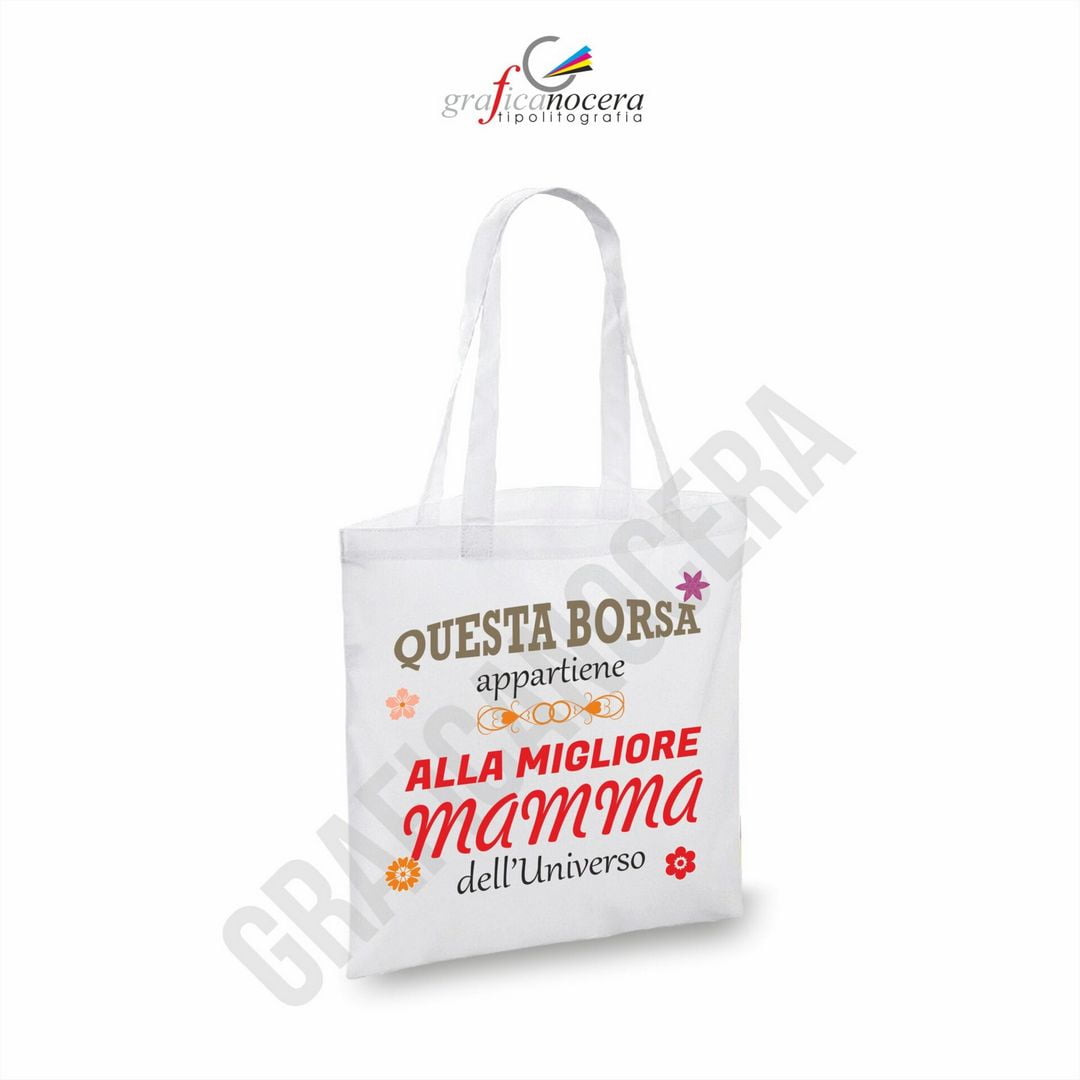 Borsa BAG Festa della Mamma Migliore dell'Universo shopper spesa idea regalo