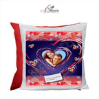 Cuscino Quadrato San Valentino con Foto Personalizzata