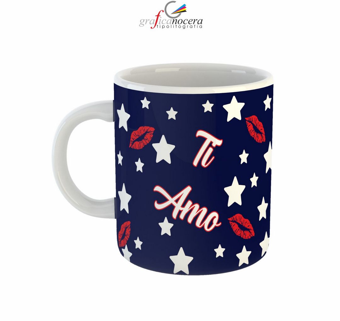 Tazza Mug Ti Amo fidanzati coppia amore ricorrenza idea regalo