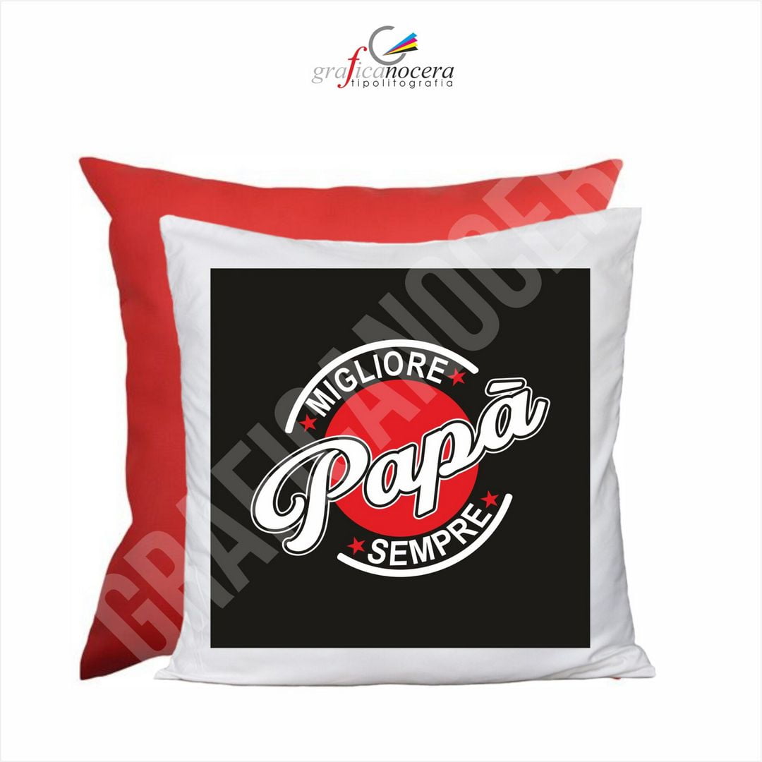 Cuscino Quadrato Festa del Papà Migliore Papà idea regalo
