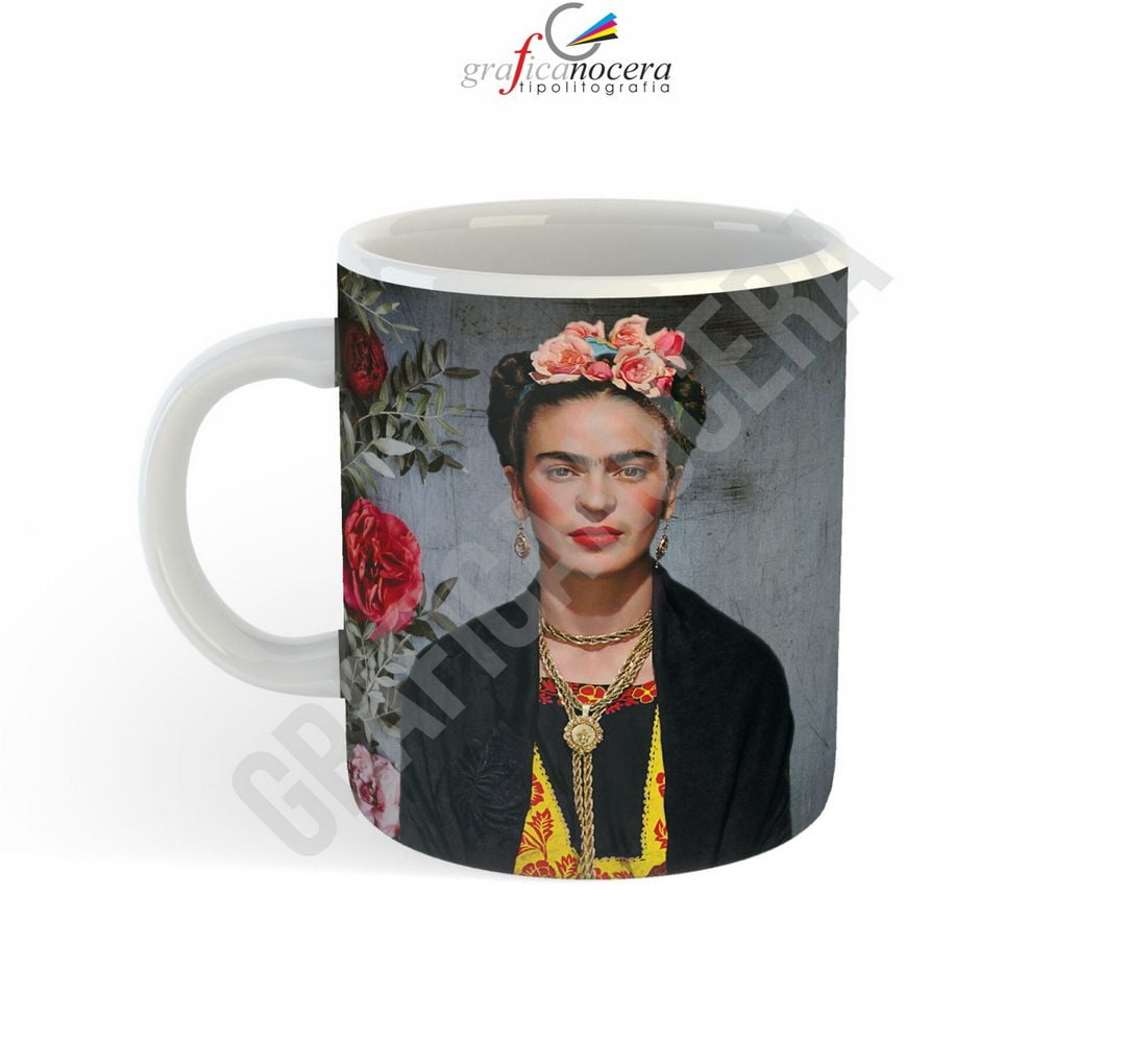 Tazza Frida Kahlo idola alta qualità cucina lavabile idea regalo