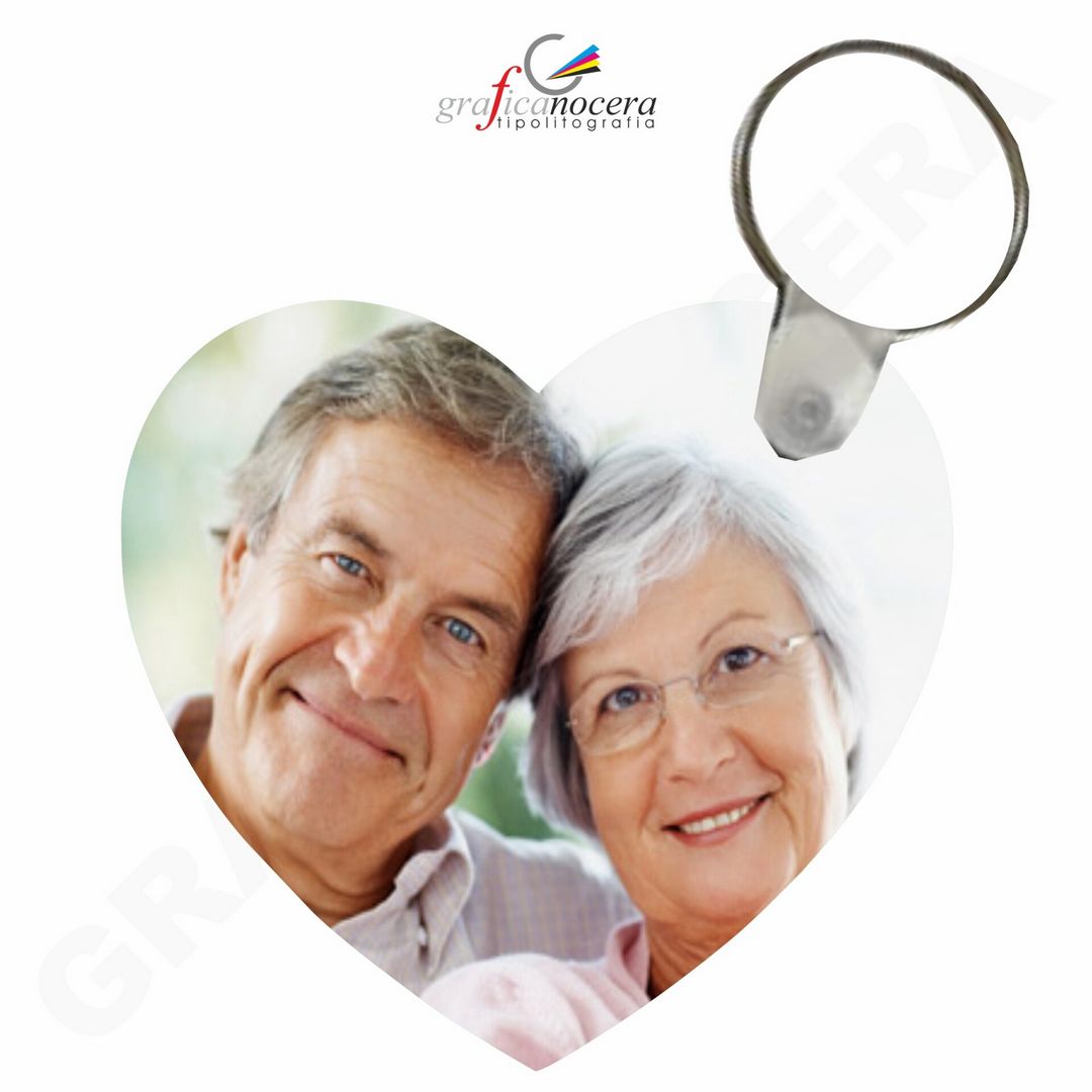 FESTA DEI NONNI Portachiavi con Foto Personalizzata idea regalo