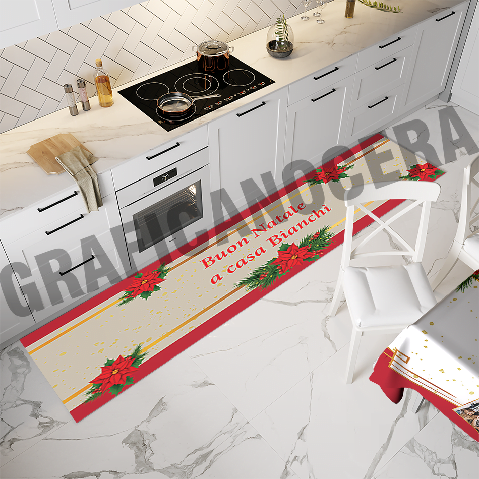 Tappeto Cucina con possibilità di creare il Coordinato con Tovaglia e Zerbino