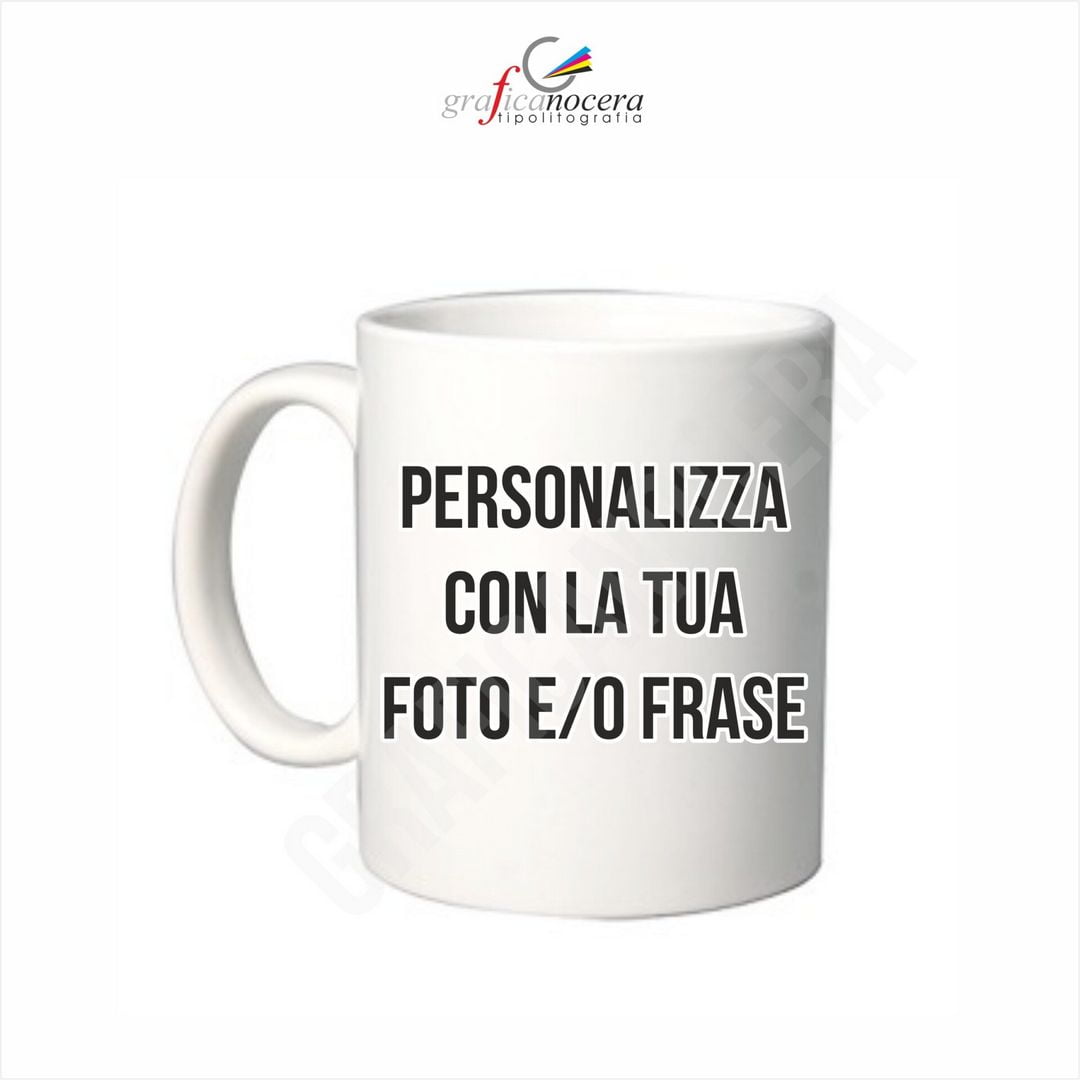 Tazza personalizzata con scritta e/o foto