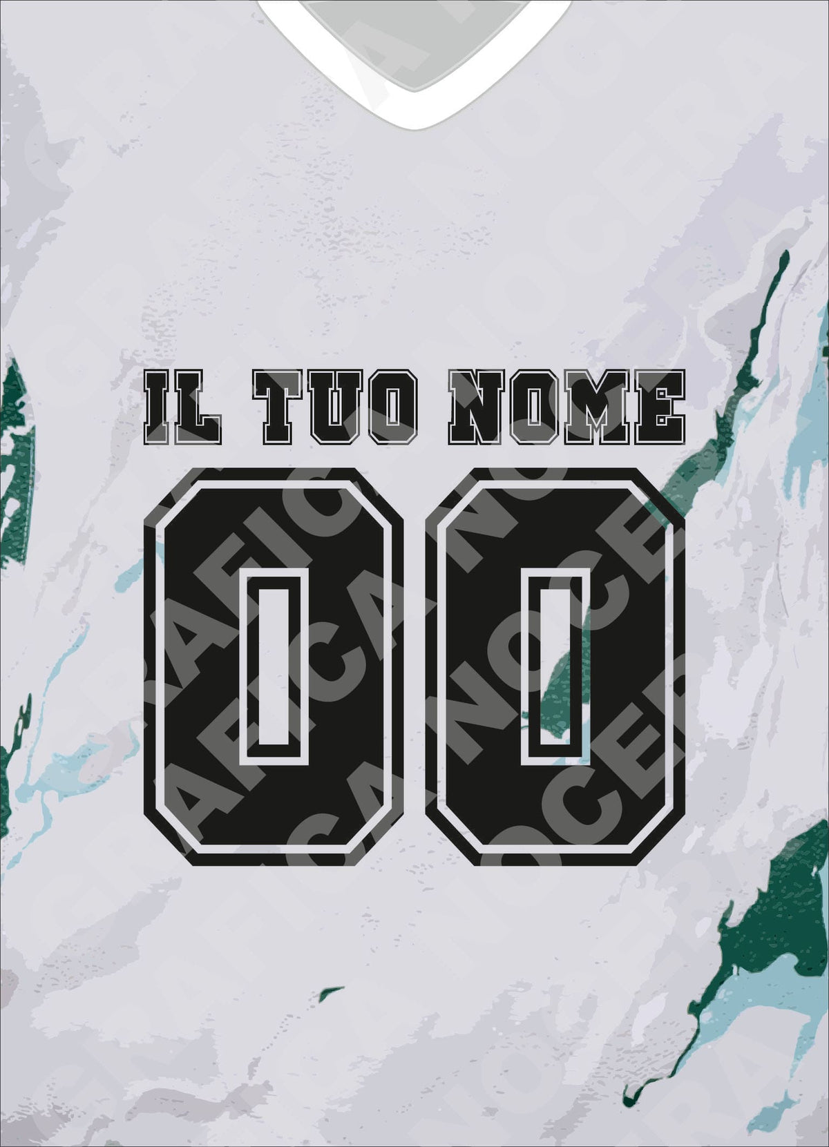 Plaid in pile Empoli Personalizzato con Nome e Numero