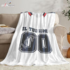 Plaid in pile Genoa Personalizzato con Nome e Numero