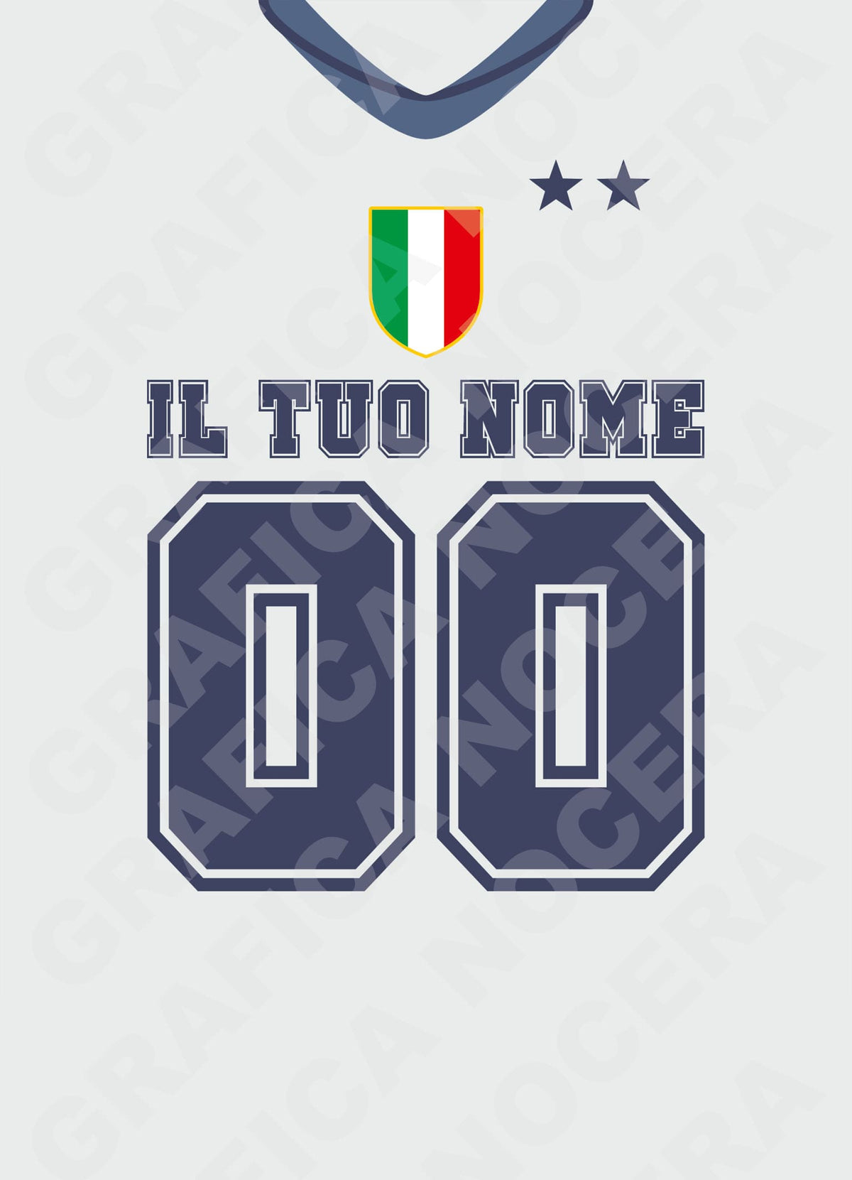 Plaid in pile Inter Personalizzato con Nome e Numero