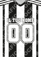 Plaid in pile Juventus Personalizzato con Nome e Numero