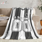 Plaid in pile Juventus Personalizzato con Nome e Numero