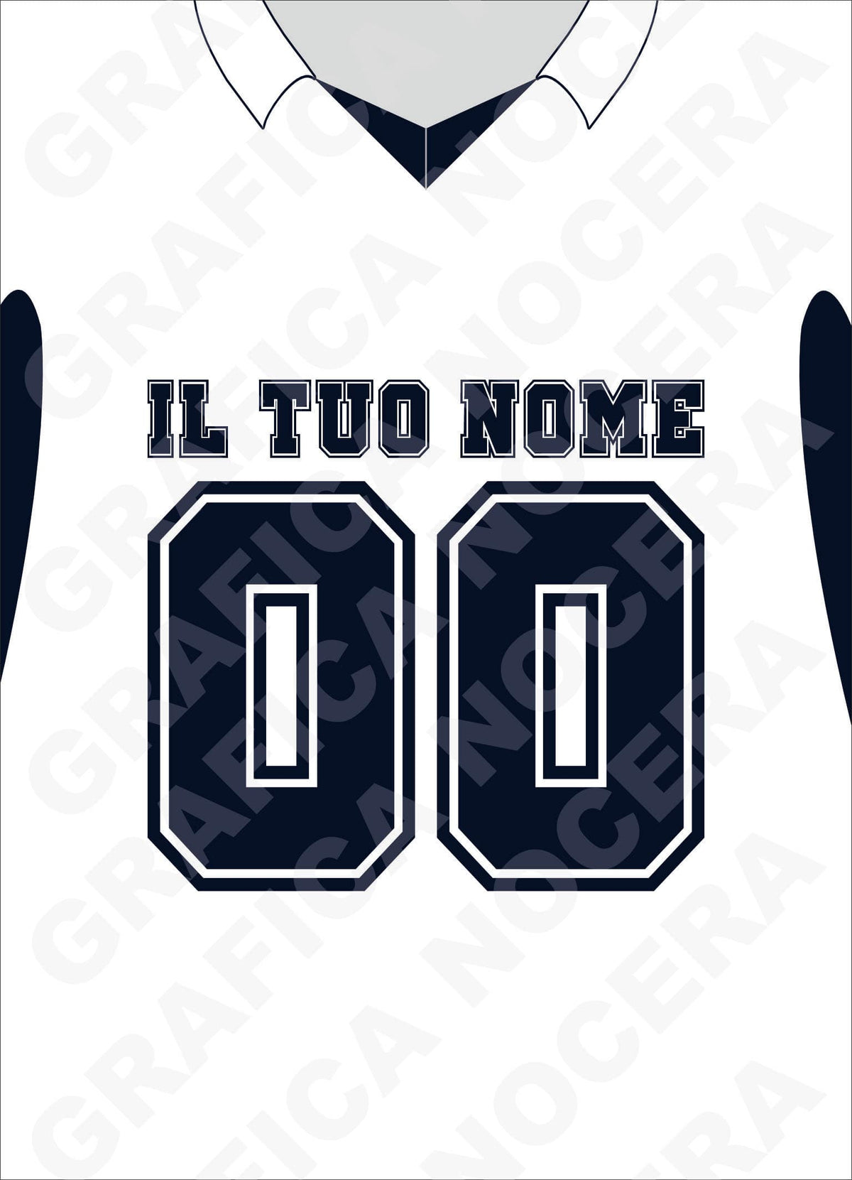 Plaid in pile Napoli Personalizzato con Nome e Numero