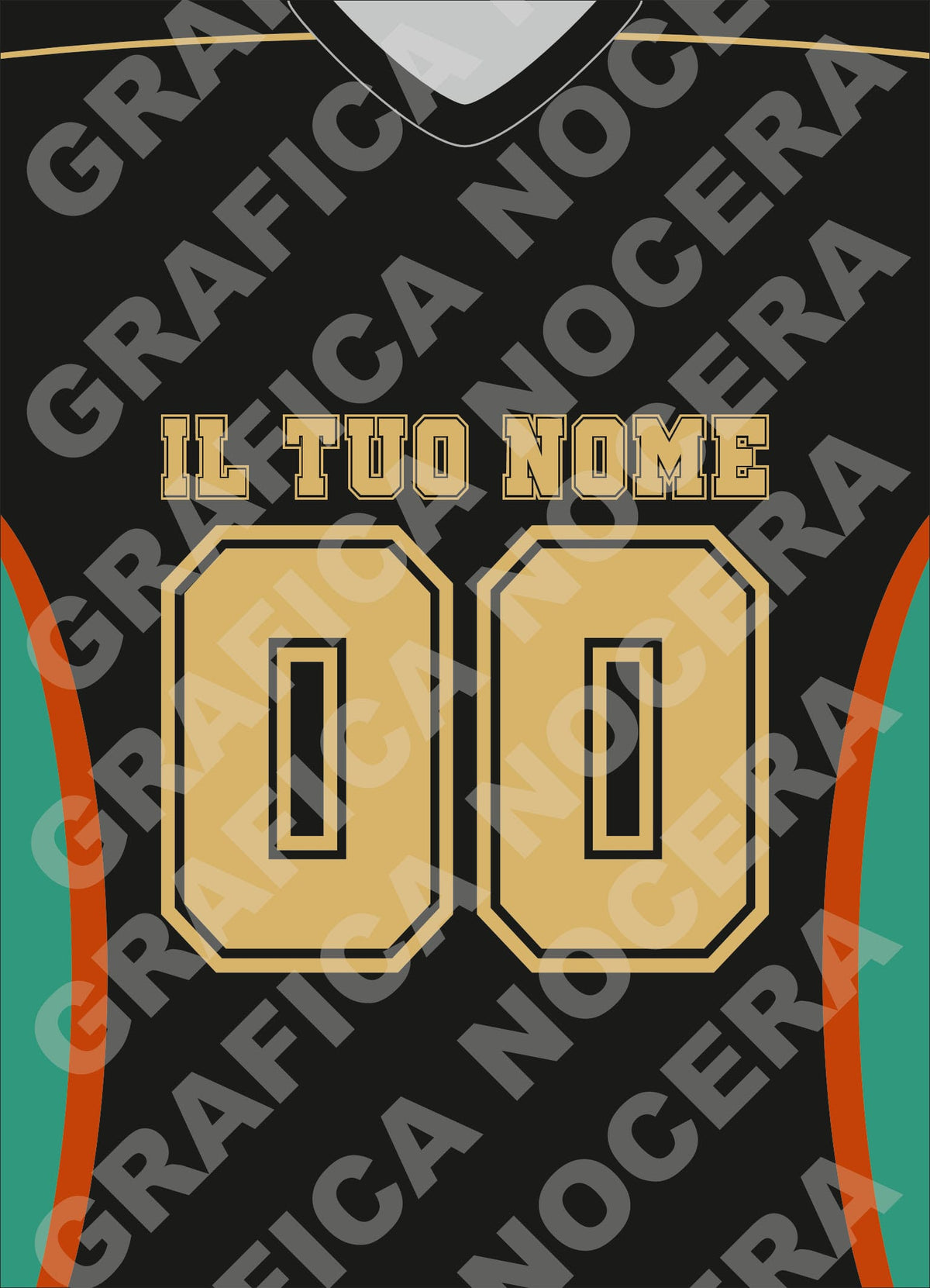 Plaid in pile Venezia Personalizzato con Nome e Numero