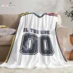 Plaid in pile Lecce Personalizzato con Nome e Numero
