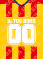 Plaid in pile Lecce Personalizzato con Nome e Numero