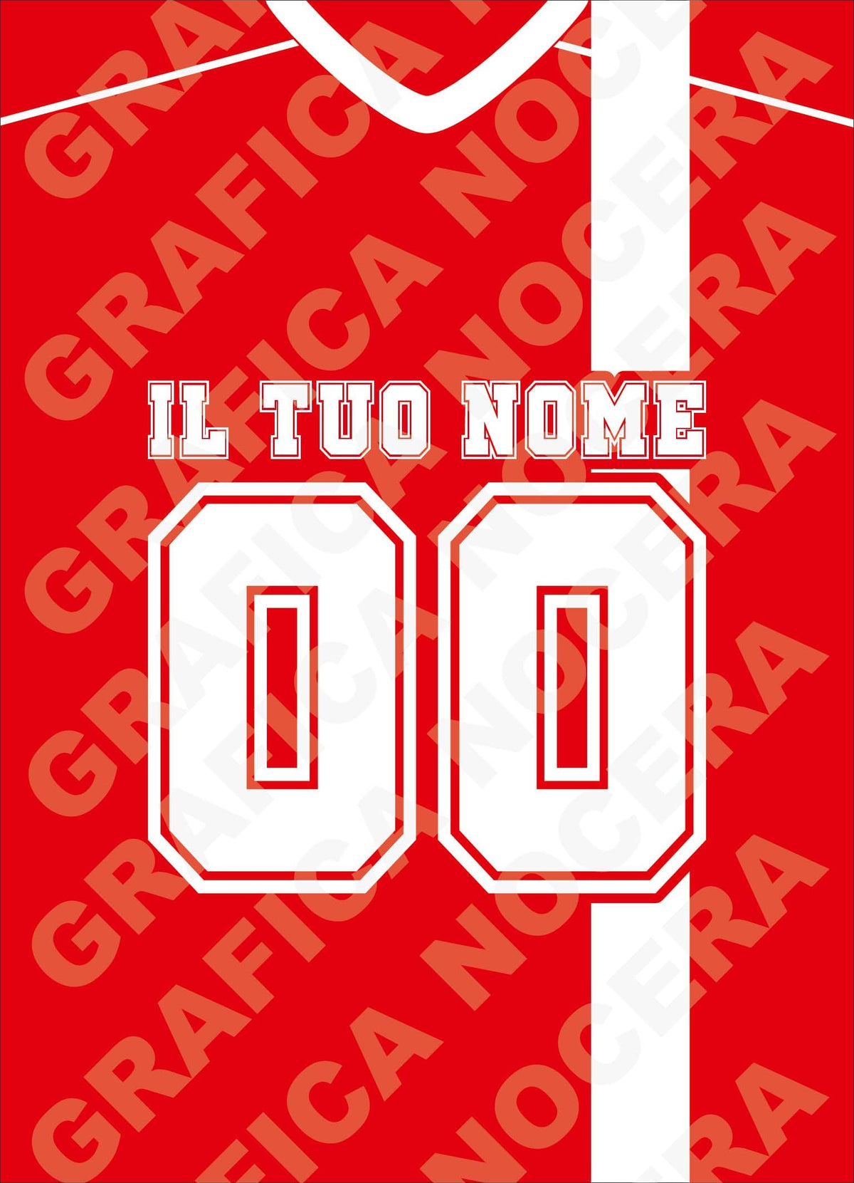 Plaid in pile Monza Personalizzato con Nome e Numero