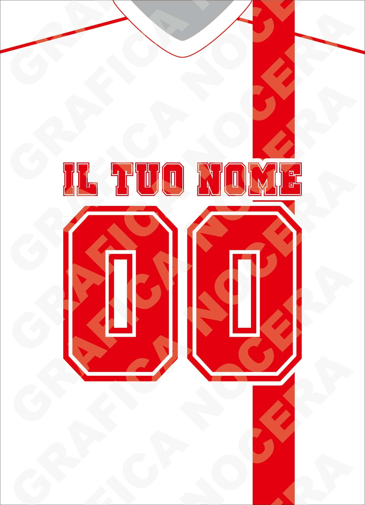 Plaid in pile Monza Personalizzato con Nome e Numero