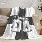 Plaid in pile Parma Personalizzato con Nome e Numero
