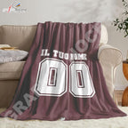 Plaid in pile Torino Personalizzato con Nome e Numero
