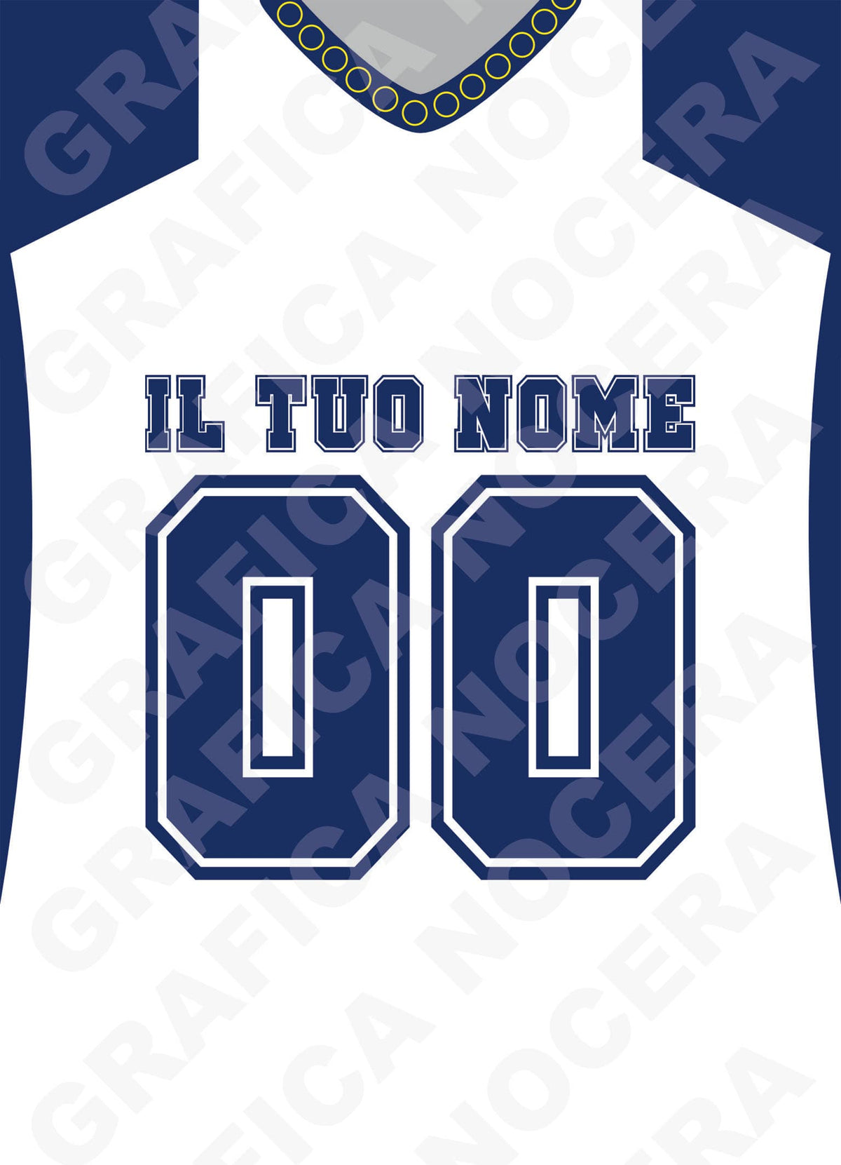 Plaid in pile Verona Personalizzato con Nome e Numero