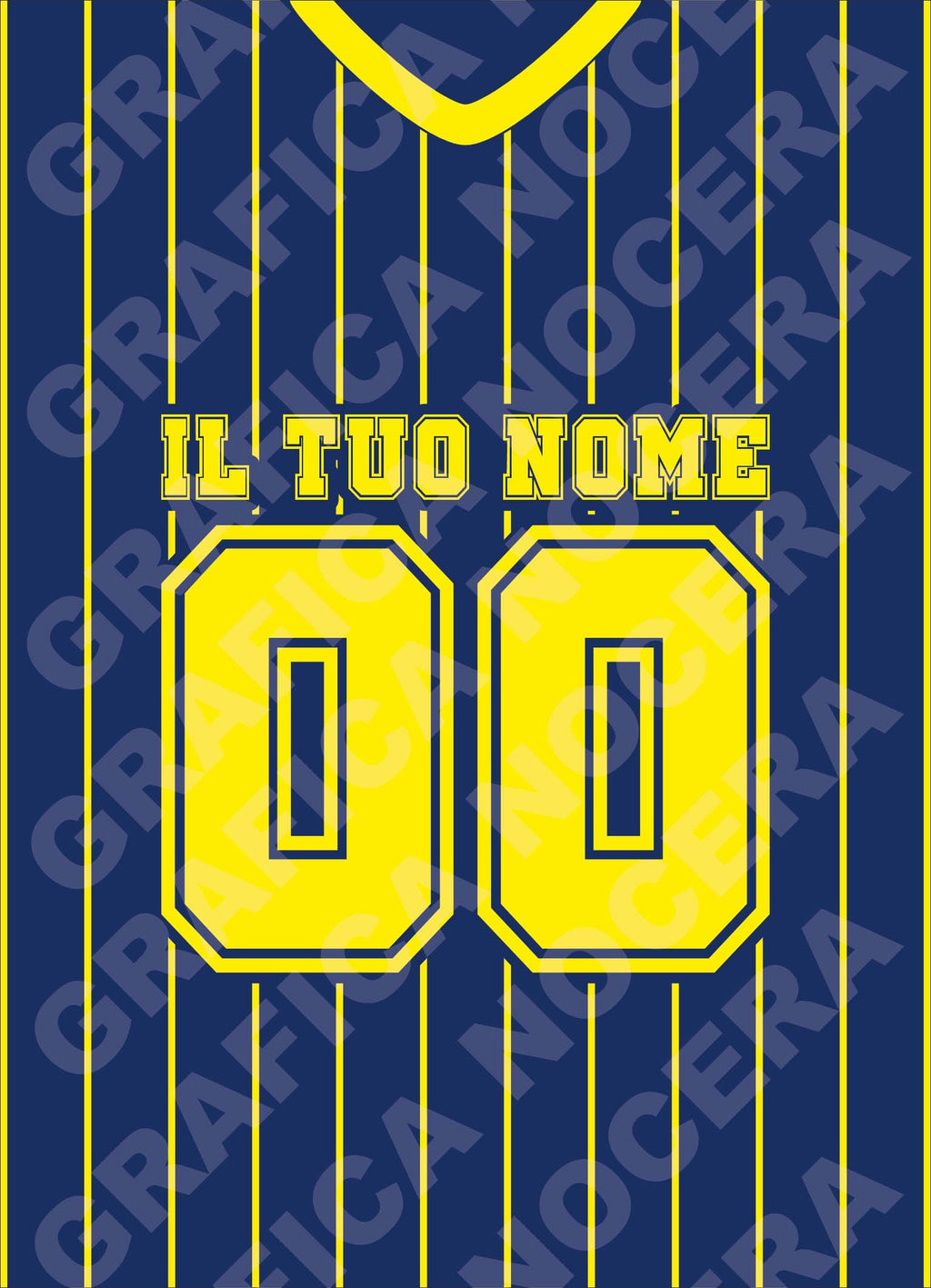 Plaid in pile Verona Personalizzato con Nome e Numero